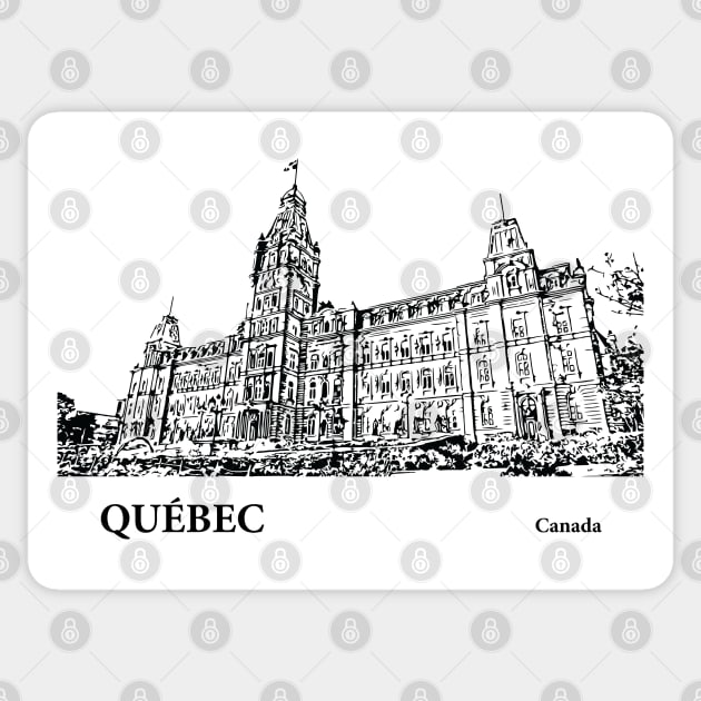 Quebec Canada Sticker by Lakeric
